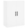 Voir la diapositive 2 : VIDAXL Armoire murale blanc 69,5x34x90 cm