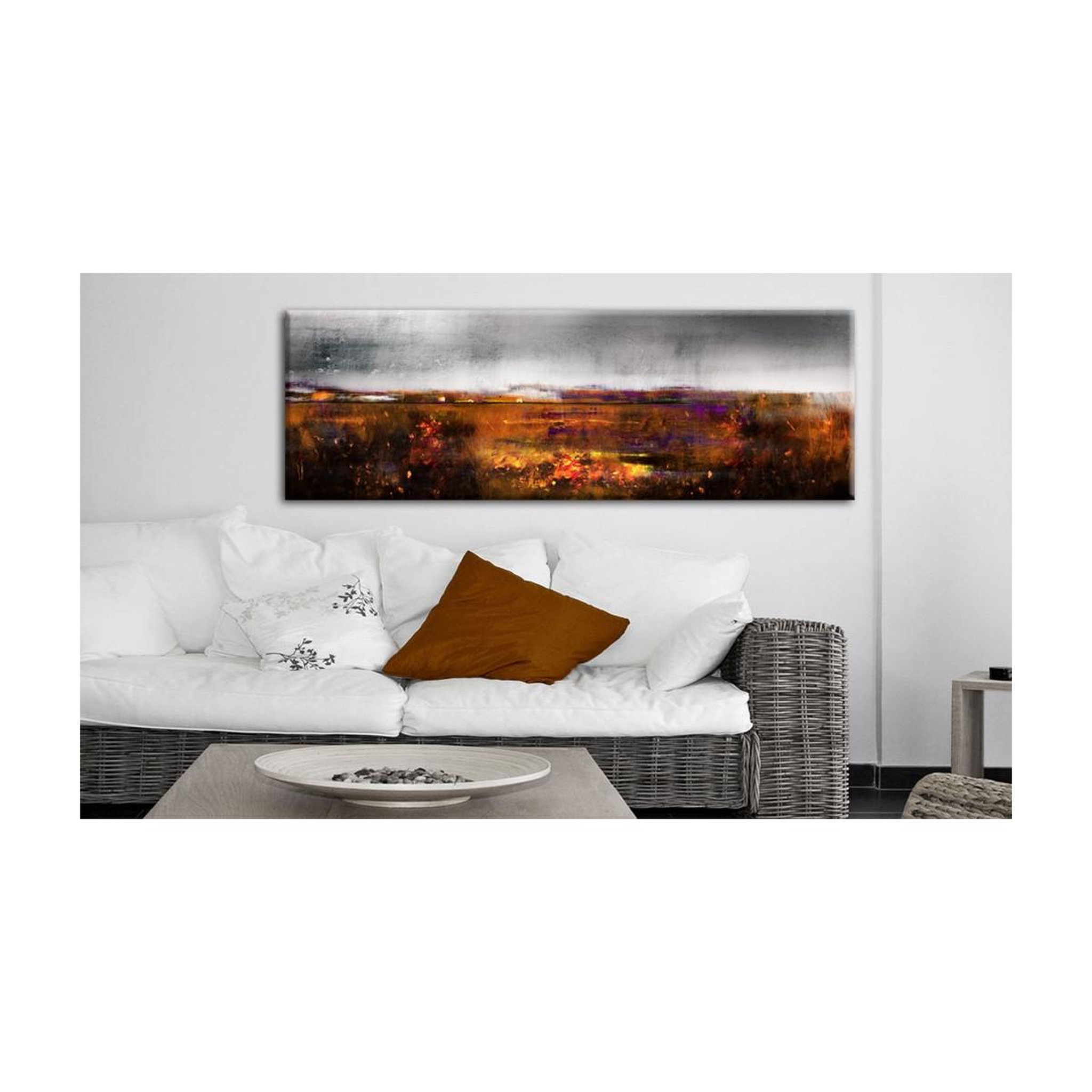 Voir la diapositive 2 : Paris Prix Tableau imprimé  champ d'automne