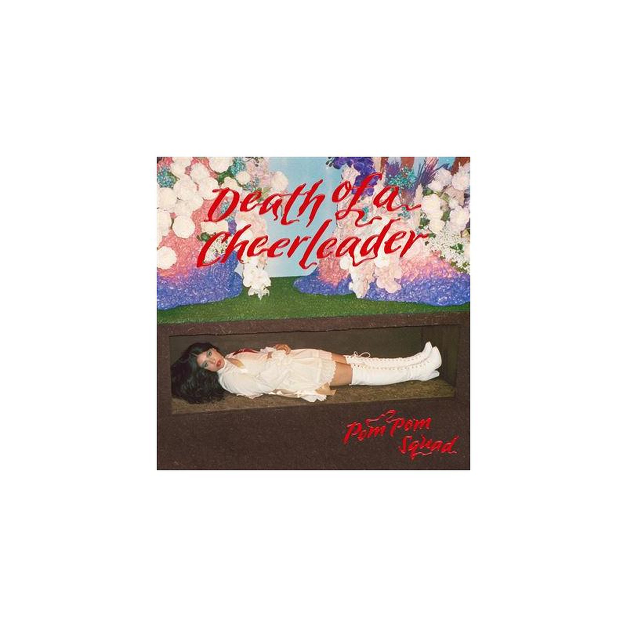 Vinyle lp death of a cheerleader pom squad avec livret paroles et carte dl