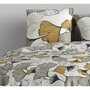 Voir la diapositive 3 : ATELIER DU COTON Parure housse de couette 100% coton 57fils arom