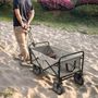 Voir la diapositive 5 : LINXOR Chariot de transport, remorque de jardin pliable à roulettes - 90 Kg