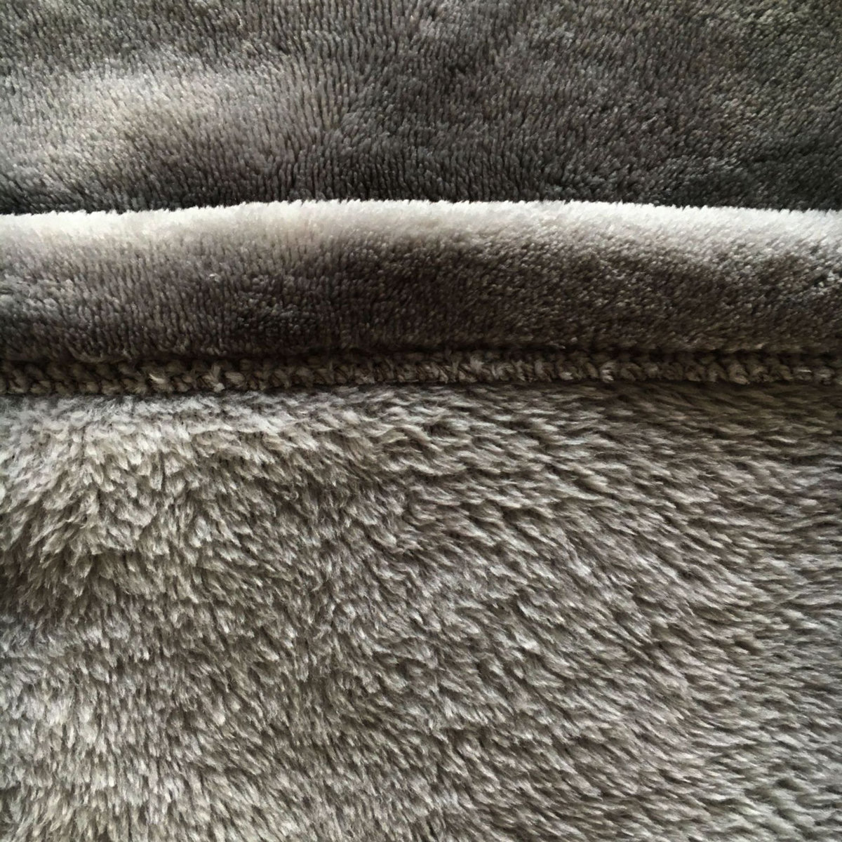 ACTUEL Plaid sweat uni en flanelle 