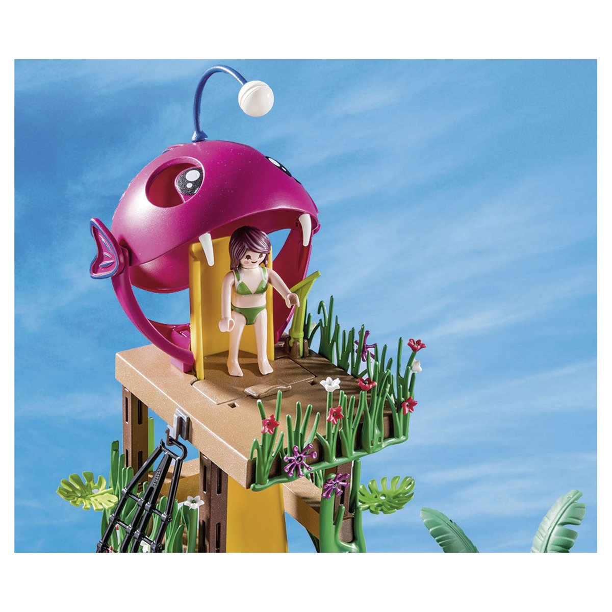 PLAYMOBIL 70609 - Family Fun Par aquatique avec toboggan