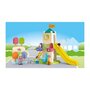 Voir la diapositive 3 : PLAYMOBIL PLAYMOBIL Junior 71703 Aire de jeux avec toboggan géant Comprend cinq personnages, un toboggan et des accessoires - Des 1 an