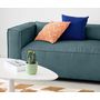 Voir la diapositive 3 : LISA DESIGN Ela - canapé d'angle droit 4 places - en tissu velours relief