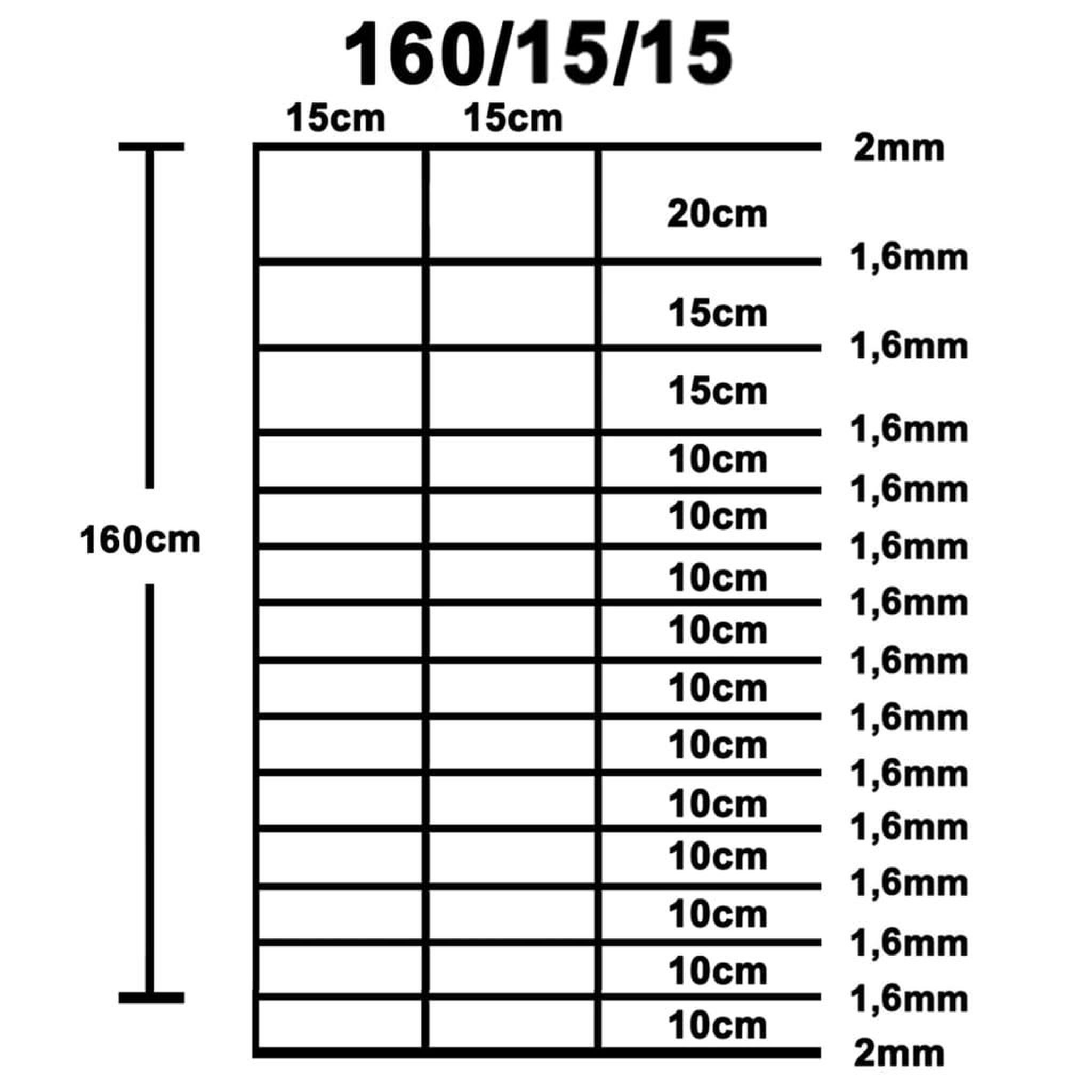 Voir la diapositive 5 : VIDAXL Cloture de jardin Acier galvanise Argente 50x1,6 m