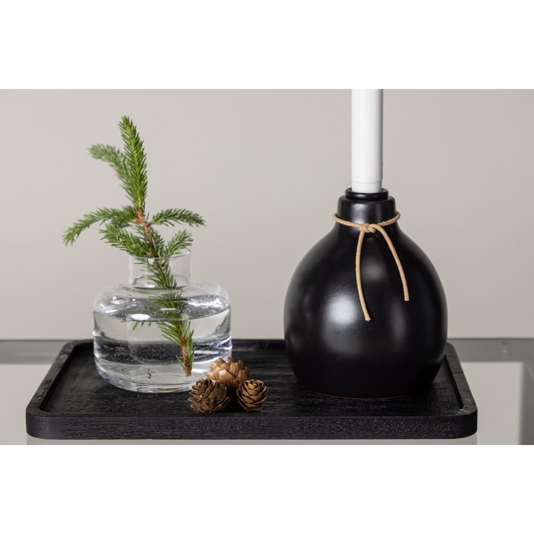 Voir la diapositive 4 : Paris Prix Bougeoir design à led  ulricehamn  12cm noir