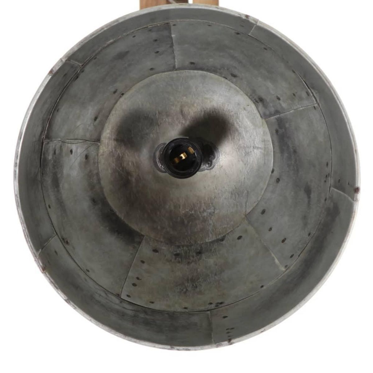 VIDAXL Plafonnier 25 W argent vintage 105x30x65-108cm E27