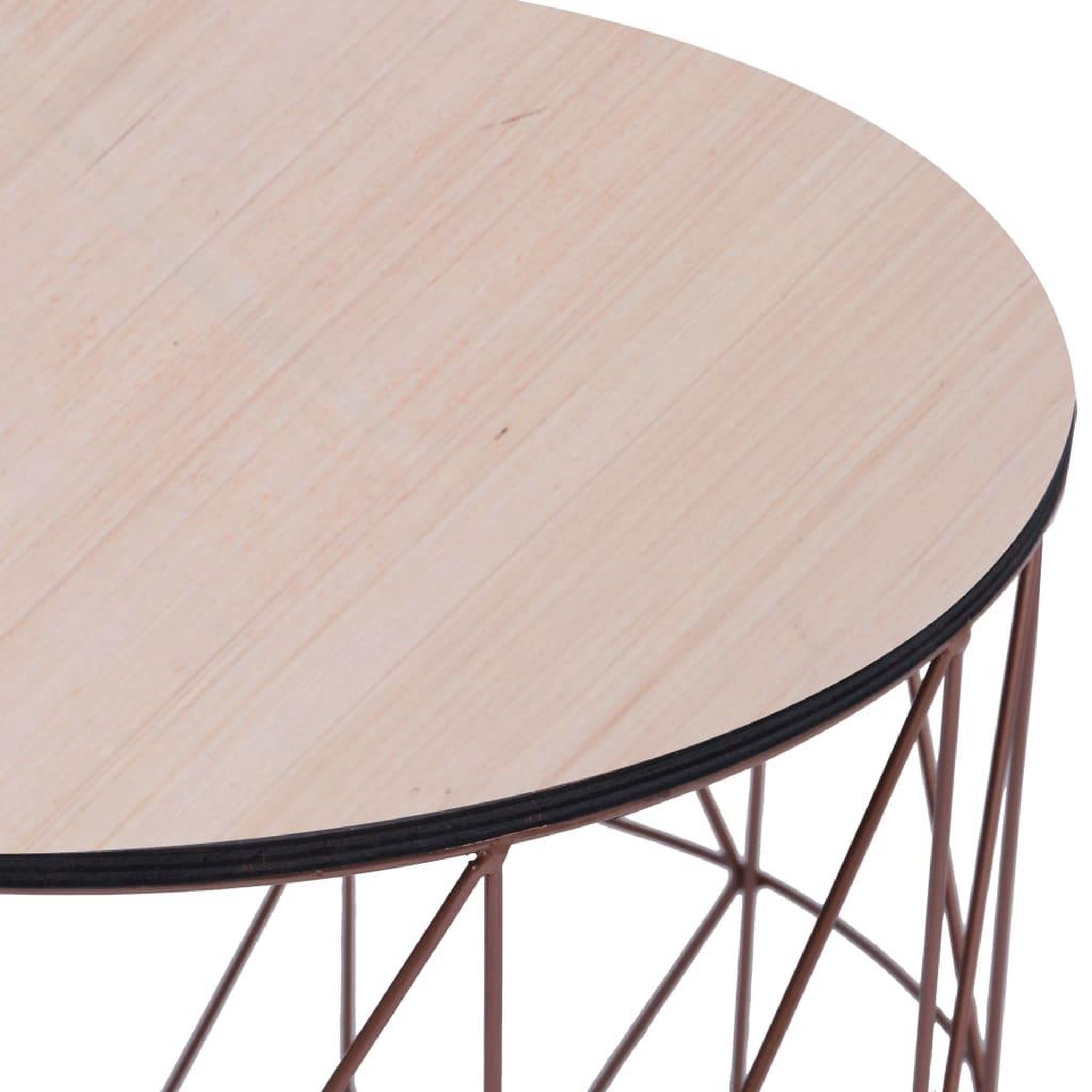 Voir la diapositive 5 : VIDAXL Table basse Cuivre Ø 47 cm