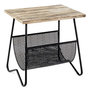 Voir la diapositive 1 : Paris Prix Table d'Appoint Design  Porte Revues  51cm Noir