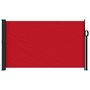 Voir la diapositive 3 : VIDAXL Auvent lateral retractable rouge 120x600 cm