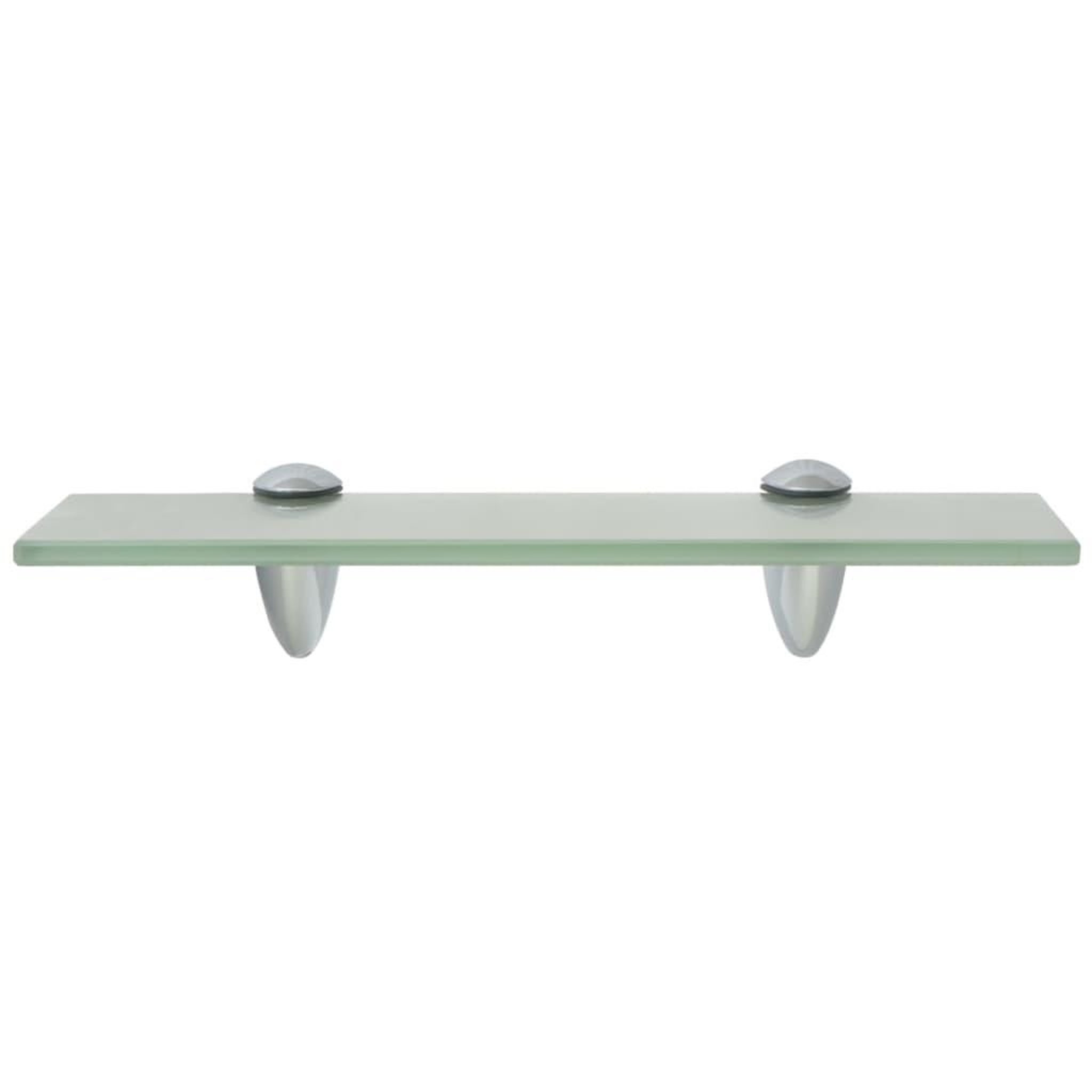 Voir la diapositive 3 : VIDAXL Etageres murales 2 pcs Verre 30 x 10 cm 8 mm