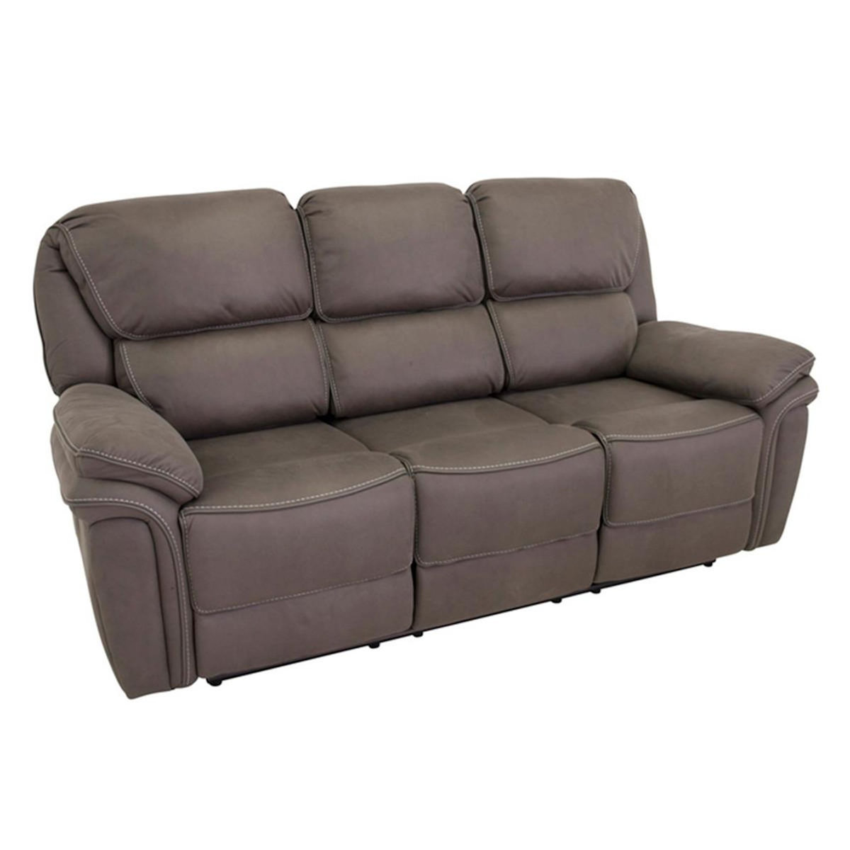 Paris Prix Canapé de Relaxation 3 Places  Saranda  206cm Gris