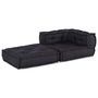 Voir la diapositive 4 : VIDAXL Pouf modulaire anthracite 70x70x54 tissu