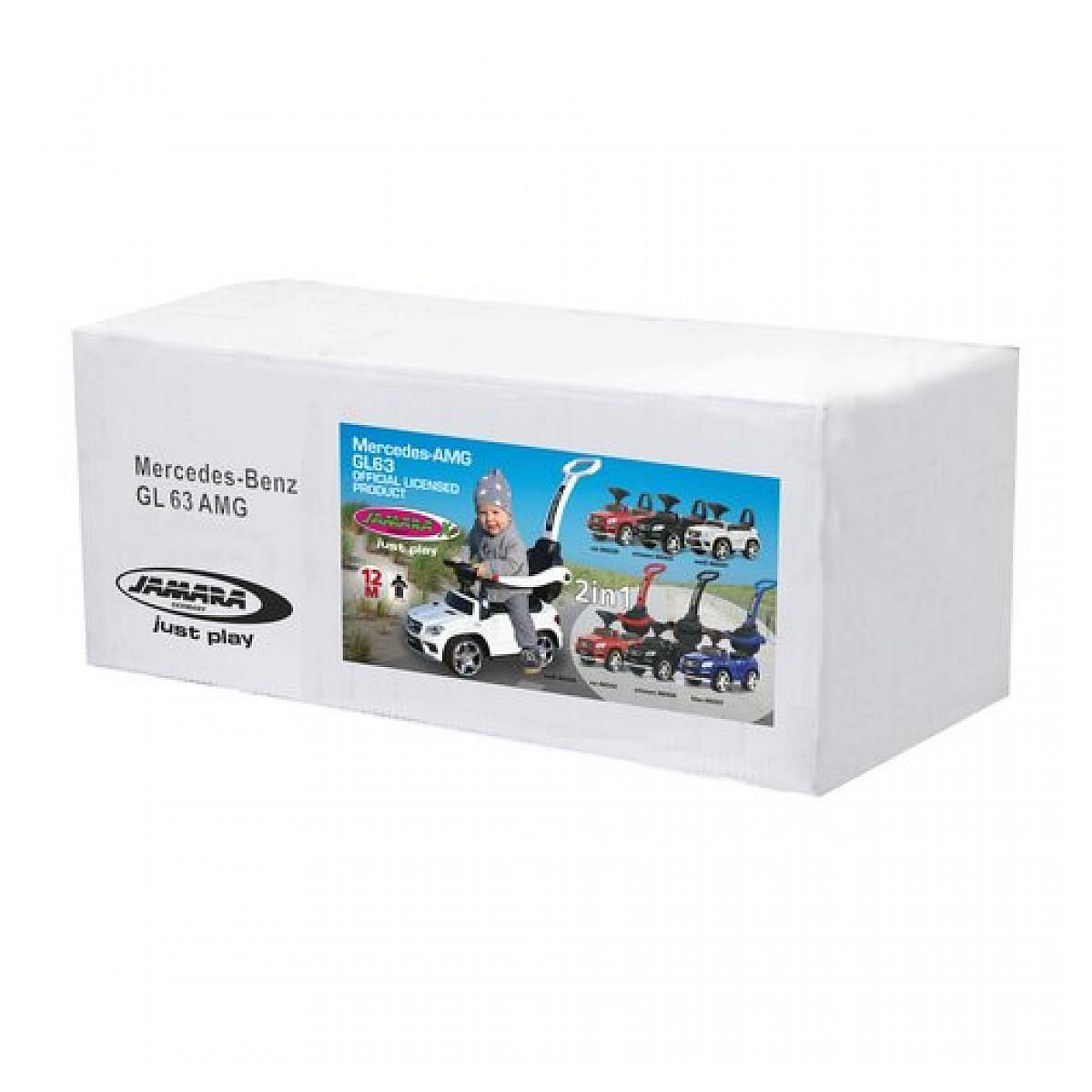 Jamara Push-Car Mercedes-Benz AMG GL63 noir 2en1