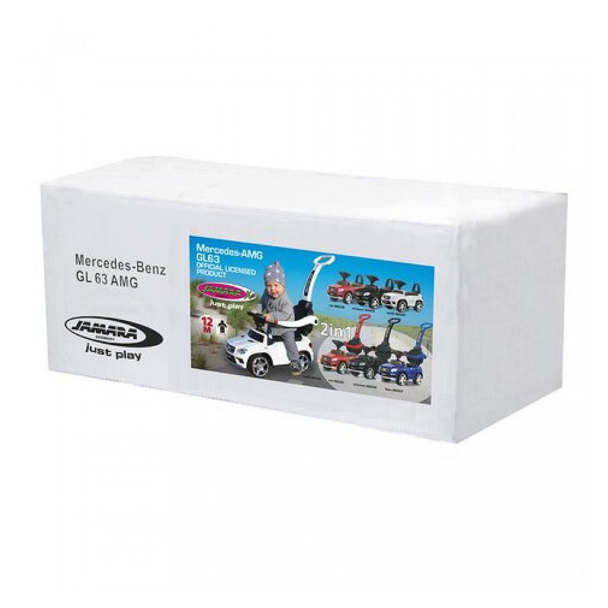 Jamara Push-Car Mercedes-Benz AMG GL63 noir 2en1