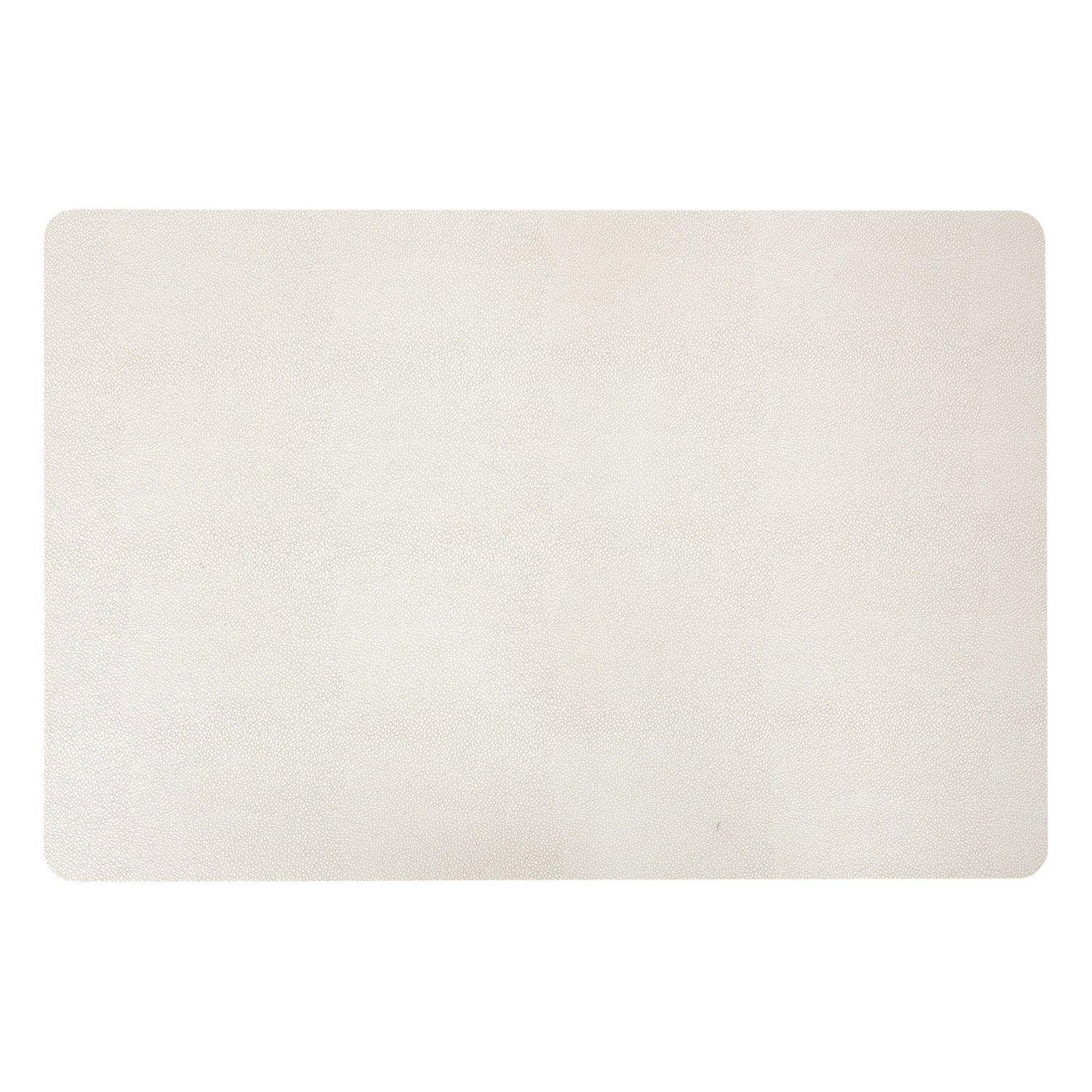 Voir la diapositive 3 : ATMOSPHERA Lot de 6 sets de table effet écailles MIRA - 49 x 33 cm - Crème
