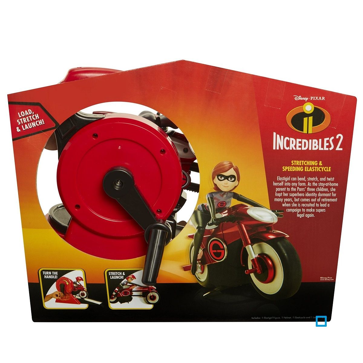 JAKKS PACIFIC Elastigirl et sa moto Indestructible 2 