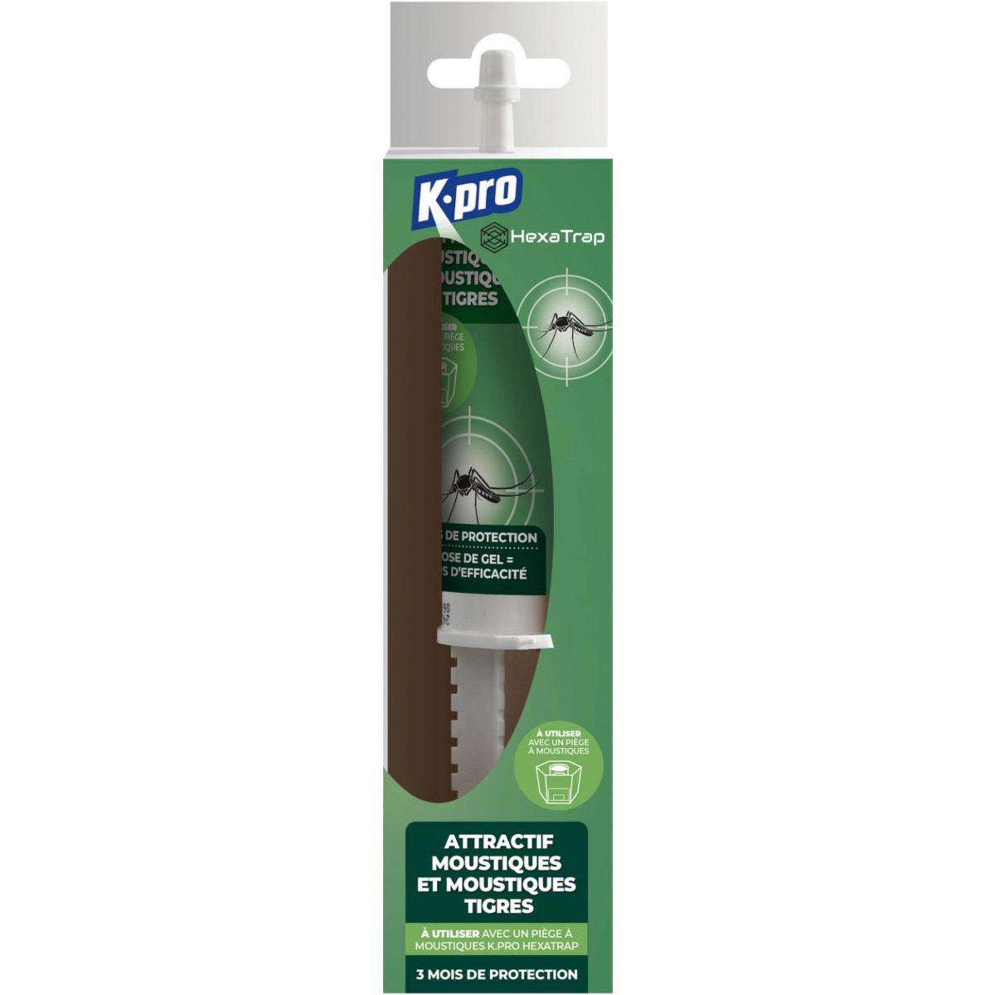 K.PRO Appât à moustique pour piege anti moustique
