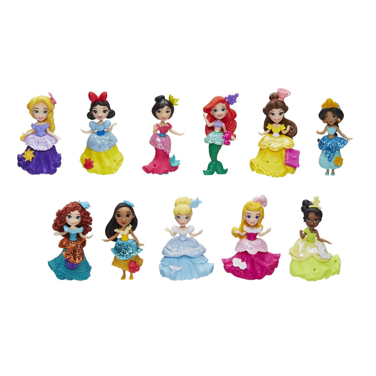 HASBRO Coffret de 11 mini-poupées collection royaume - Disney Princesses