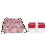 Paris Prix Lunch Box pour Repas  3 Pièces  18cm Rose