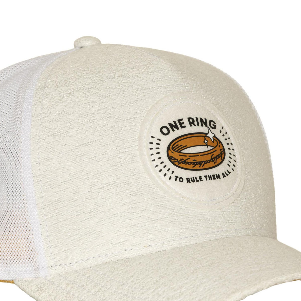 CAPSLAB Casquette trucker premium avec filet et patch Ltor Ring