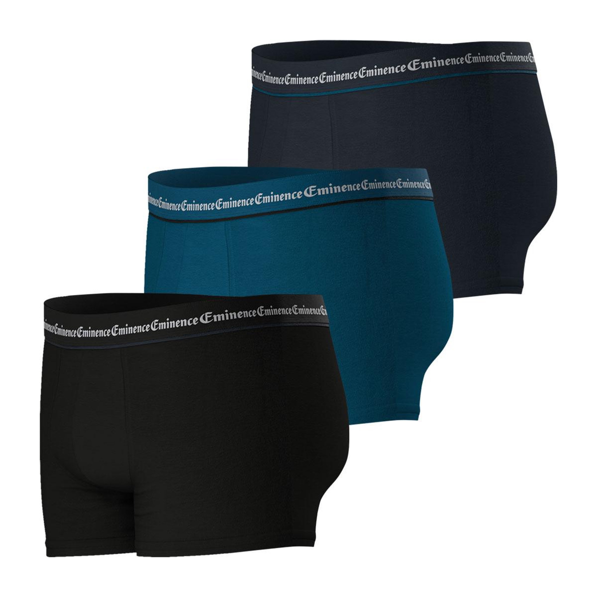 Voir la diapositive 3 : Eminence Lot de 3 boxers homme Business