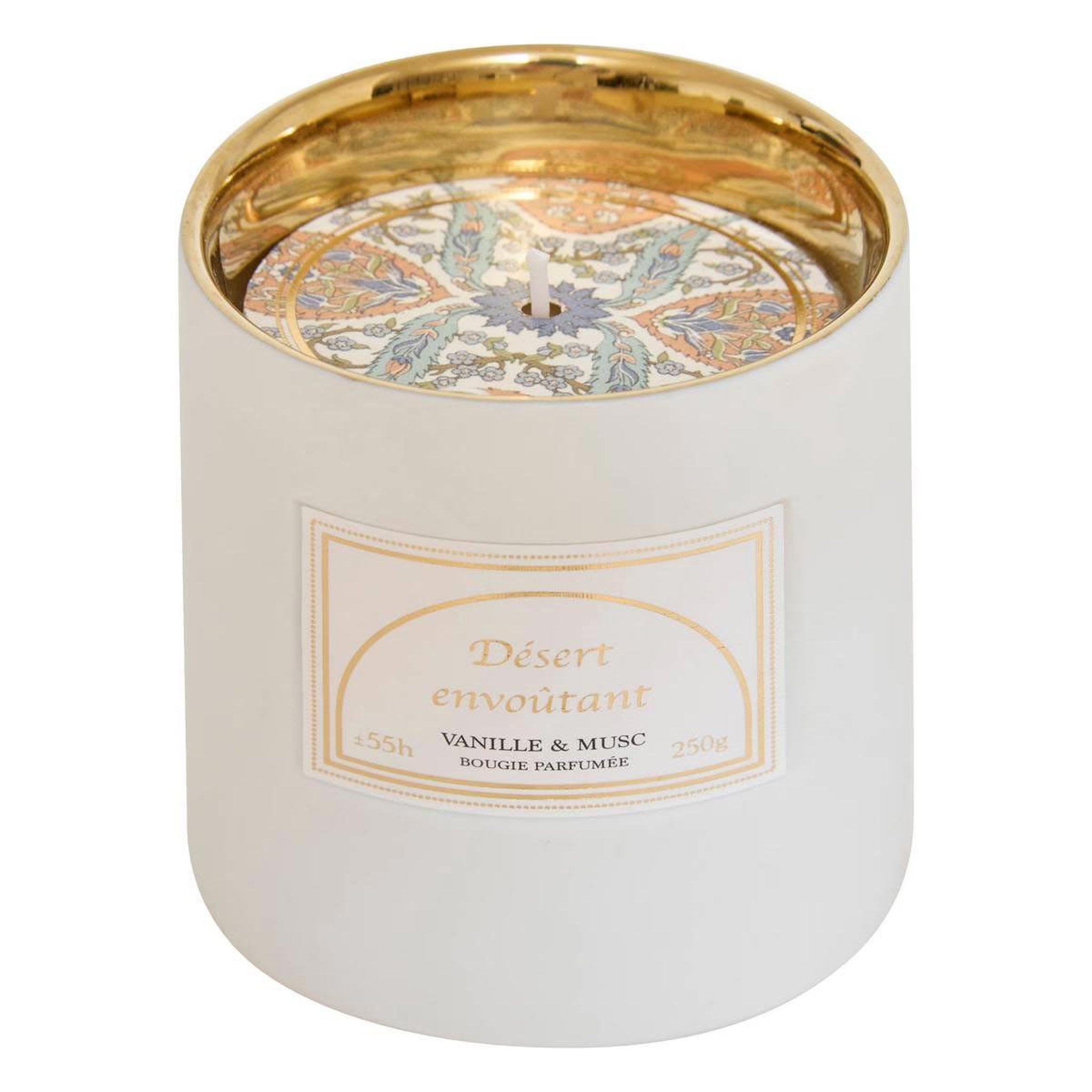 ATMOSPHERA Bougie parfumée en céramique  lucia  250g vanille & musc