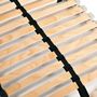 Voir la diapositive 5 : VIDAXL Sommier a lattes sans matelas avec 28 lattes 7 zones 80x200 cm