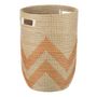 Voir la diapositive 2 : Paris Prix Lot de 3 Paniers de Rangement en Jonc  Colby  56cm Orange