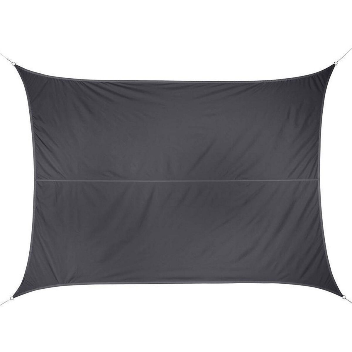 HESPERIDE Voile d'ombrage rectangulaire 3 x 4 m - Curacao - Gris - Hespéride