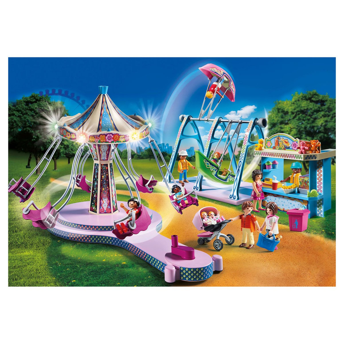 PLAYMOBIL 70558 - Family Fun - Parc d'attractions
