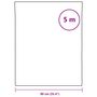 Voir la diapositive 6 : VIDAXL Film autoadhesif pour meubles Argente brillant 500x90 cm PVC