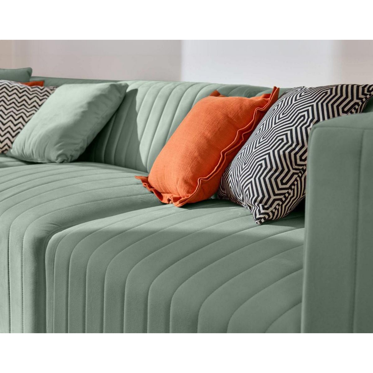 LISA DESIGN Nova - canapé modulable 3 places - en velours