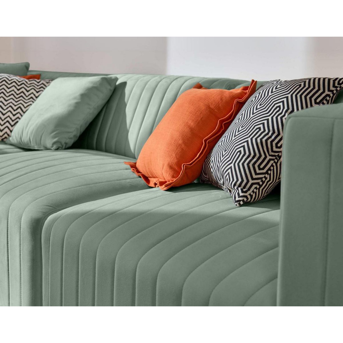 LISA DESIGN Nova - canapé modulable 3 places - en velours