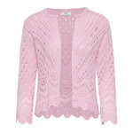 JACQUELINE DE YONG Cardigan Rose Femme JDY Sun 3/4 Cropped. Coloris disponibles : Rose