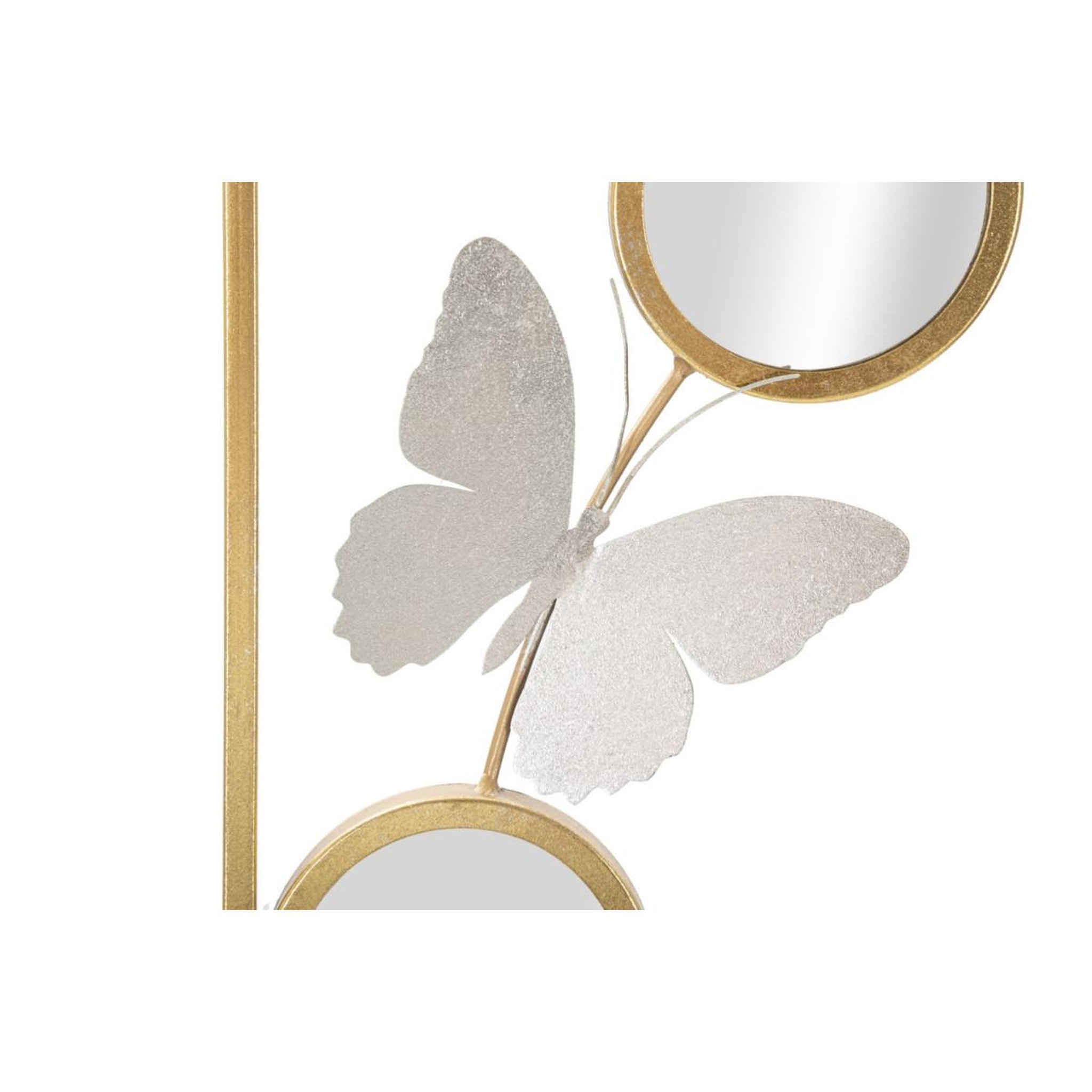 Voir la diapositive 2 : Paris Prix Décoration murale encadrée 3 miroirs  buttys  90cm multicolore