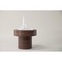 Voir la diapositive 5 : Paris Prix Table d'Appoint Design  Malung  50cm Marron