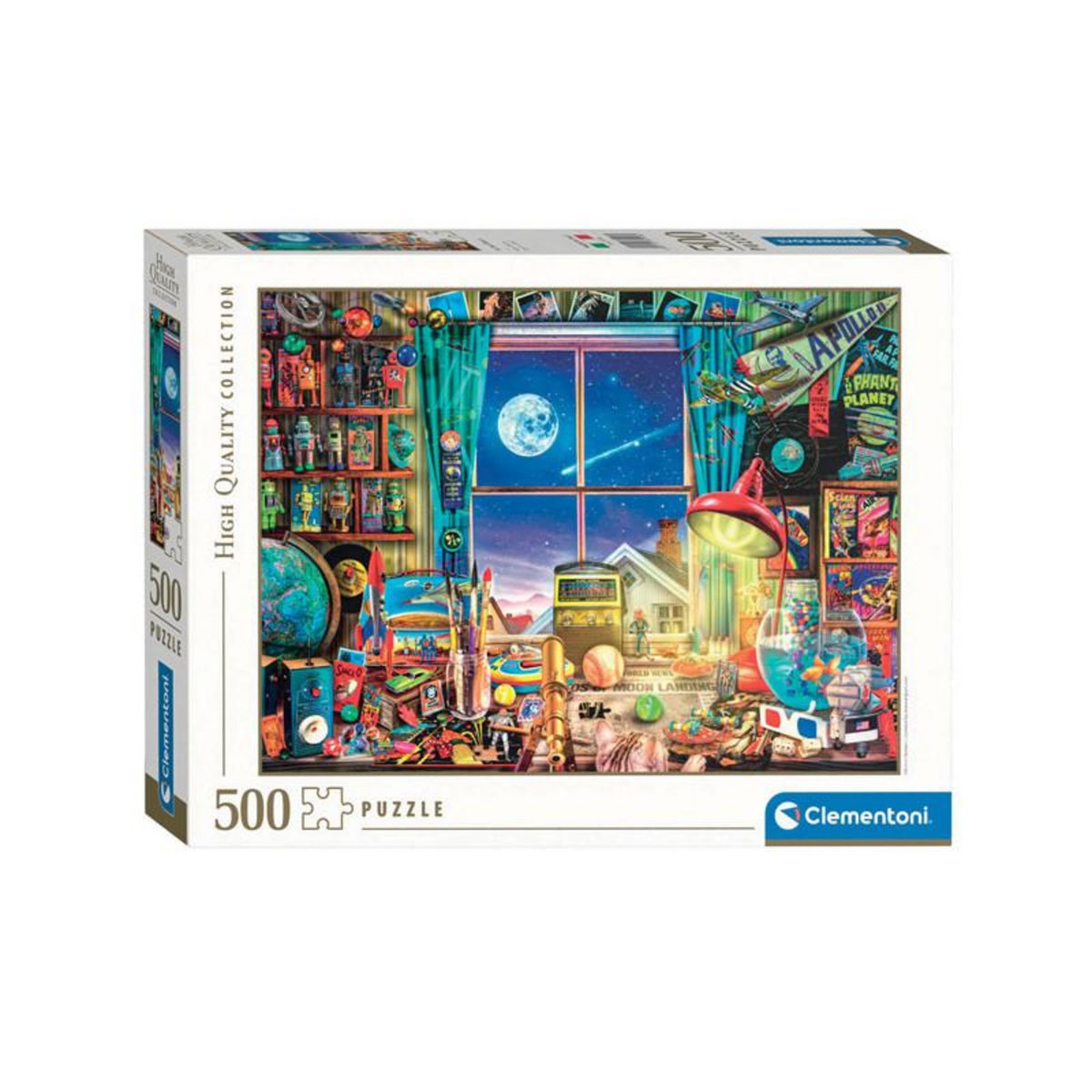 CLEMENTONI Clementoni Jigsaw Puzzle To The Moon, 500pcs. 35148