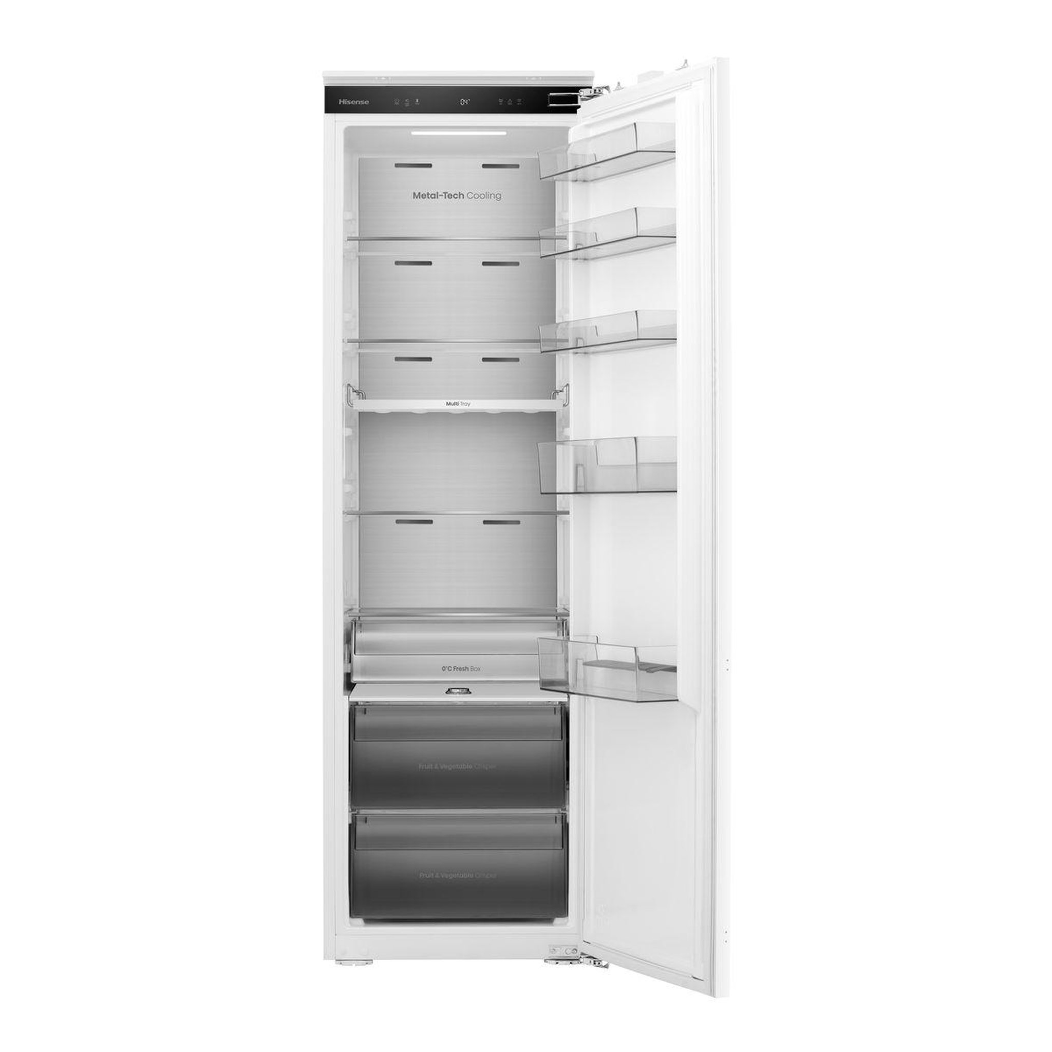 Voir la diapositive 5 : Hisense Réfrigérateur 1 porte encastrable rl3b303sawe metaltechcooling