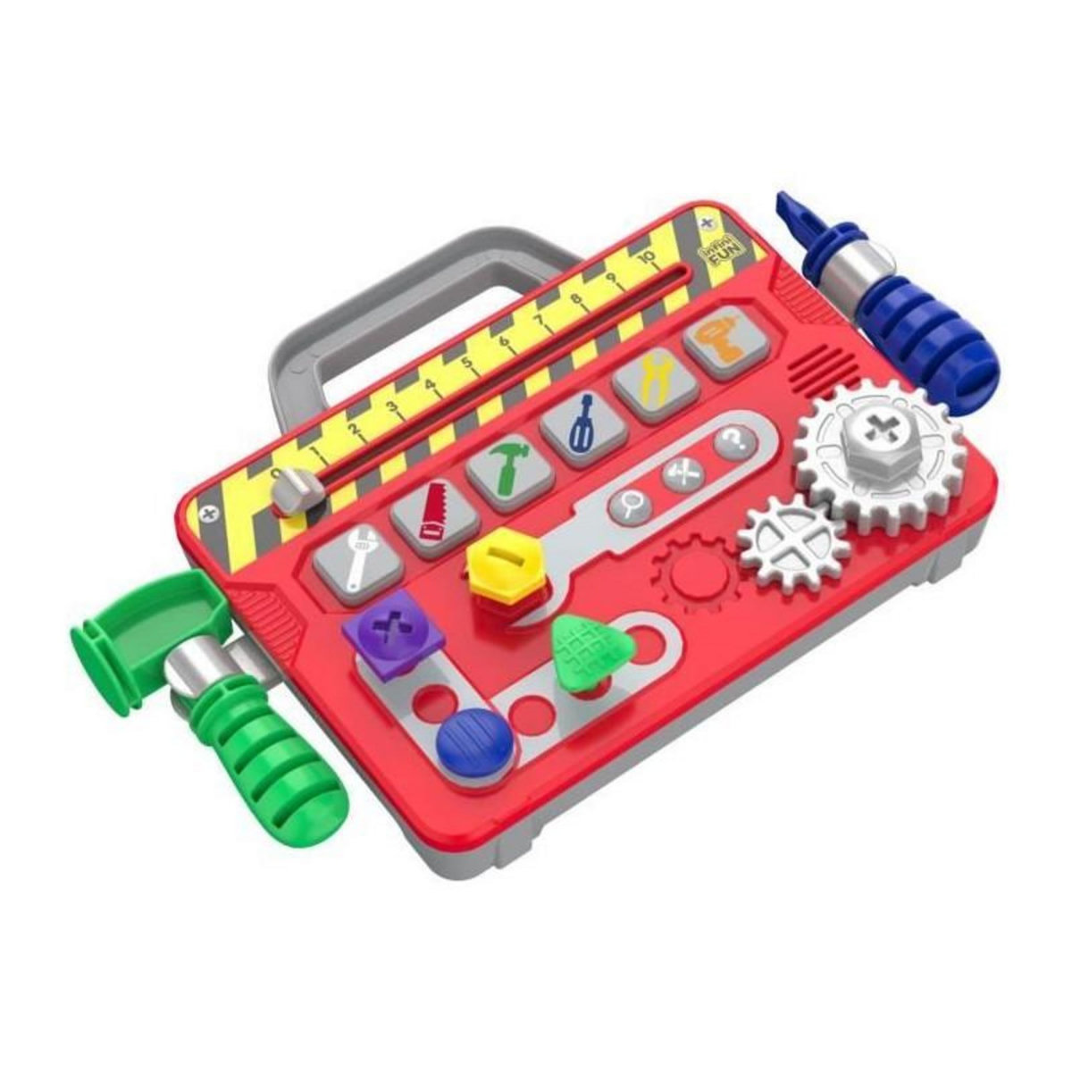 GENERIQUE Mallette a Outils - KD - Ma Premiere Mallette a Outils - 6 activités et 3 modes de jeux pour s'amuser en sécurité