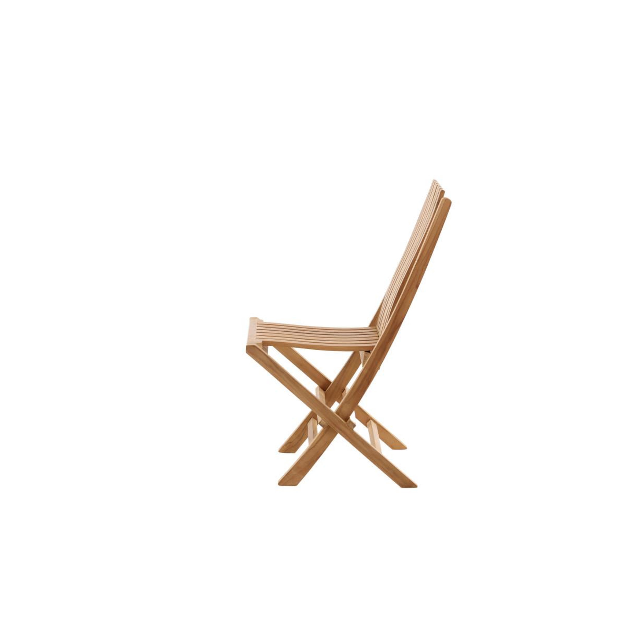 Voir la diapositive 3 : Paris Prix Chaise de jardin  ghana  93cm naturel