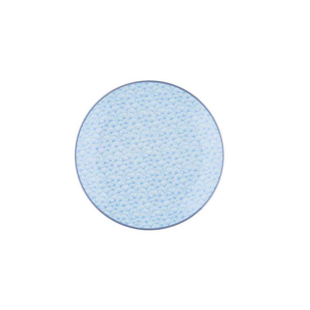 BJORN Assiette PATTERN Ø21cm - 6 pièces - Pastel