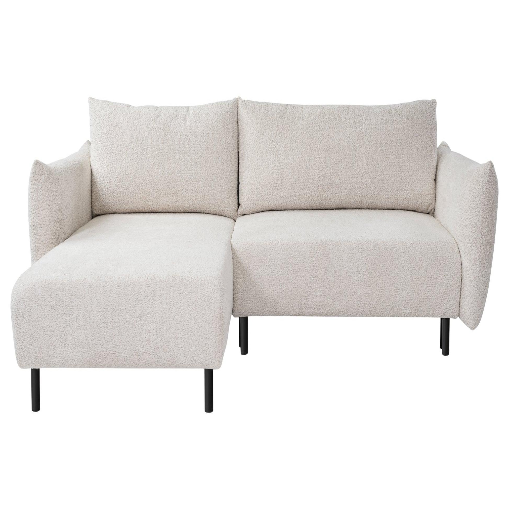 Voir la diapositive 1 : CASANOVA PARIS Alix - canapé d'angle convertible tissu chenille