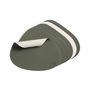 Voir la diapositive 1 : BJORN Set de table curve réversible - 6 pièces - Cuir recyclé blanc crème et vert de gris