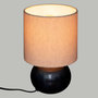 Voir la diapositive 4 : ATMOSPHERA Lampe à Poser Boule  Gaia  28cm Bleu