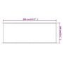 Voir la diapositive 6 : VIDAXL Auvent vertical Terre cuite 140x360 cm Tissu oxford