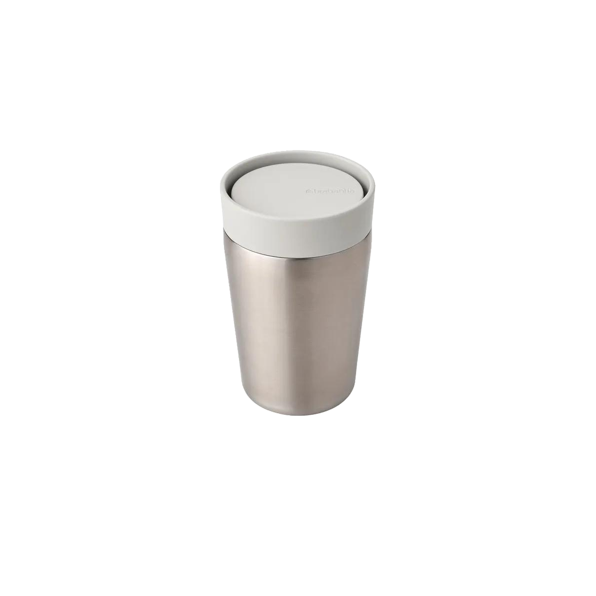 Voir la diapositive 2 : BRABANTIA Tasse Brabantia Make & Take 0,2 L gris clair