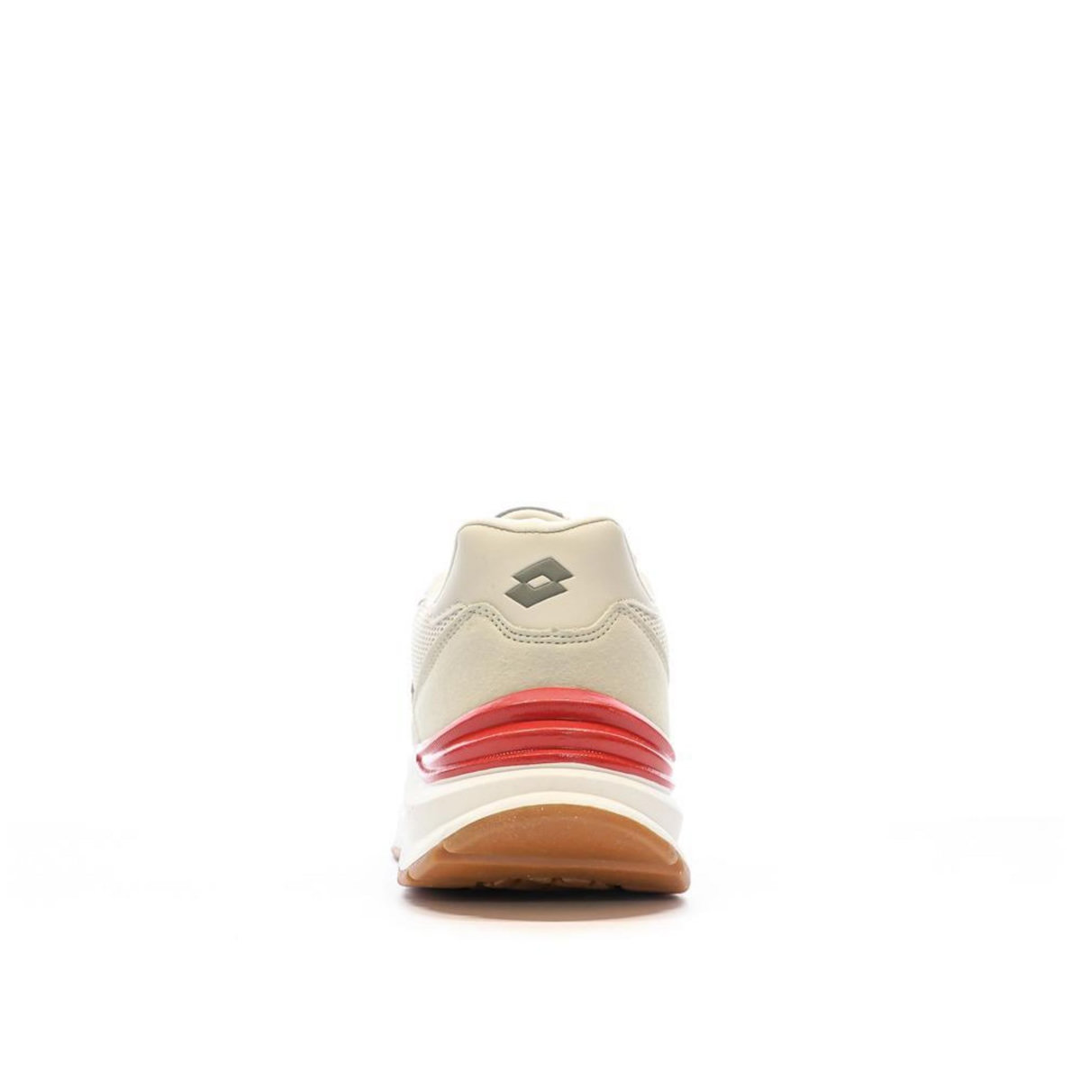 LOTTO Baskets Beige/Blanche Homme Lotto Twenty6