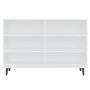 Voir la diapositive 4 : VIDAXL Buffet blanc 103,5x35x70 cm bois d'ingenierie